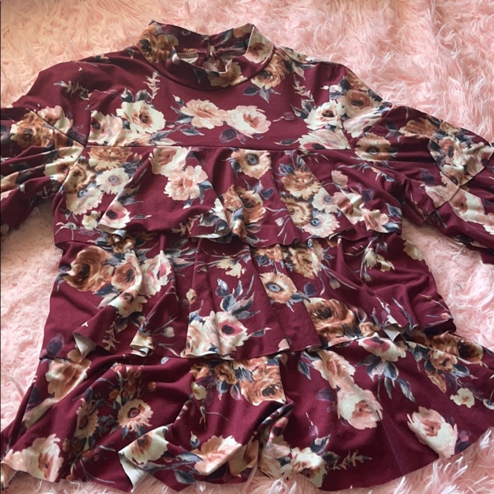 Floral Dressy shirt
